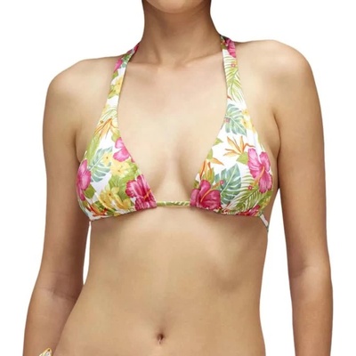 SUNDEK Americano tropicana bikini top - White (White)