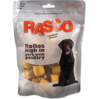 Rasco rolky bravčové s hydinovým 3cm 320 g