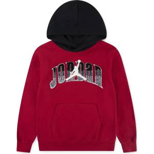 Air Jordan Суичър Air Jordan Kids Gamet Fleece Hoodie - Gym Red