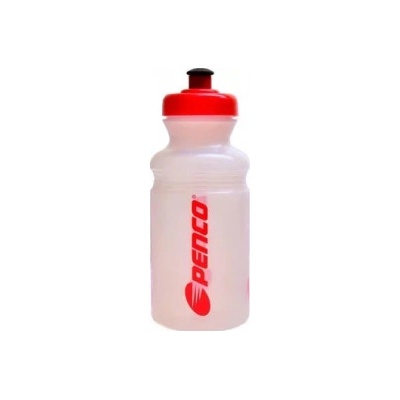 Penco bidon 500 ml - 500 ml stříbrný s červeným uzávěrem a logem