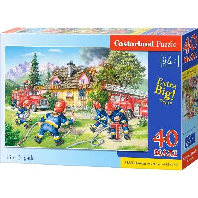 Castorland maxi Hasiči 40 dielov
