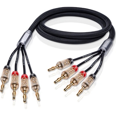 Oehlbach XXL Fusion Four 4B reproduktorové káble pre bi-amping 3m