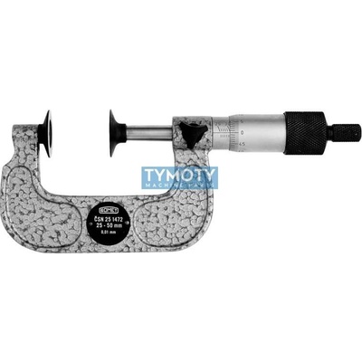 SOMET Třmenový mikrometr na ozubená kola 251472 25÷50mm /42050401/