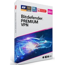 Bitdefender Premium VPN 12 mes. 5 lic.