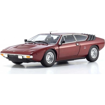 Kyosho Lamborghini Urraco P250 1973 červenáMetal 1:18