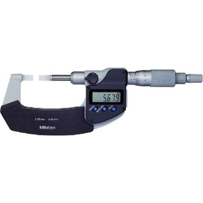 Mitutoyo Digimatic Třmenový mikrometr s úzkými měřicími plochami 25-50 mm 422-231-30