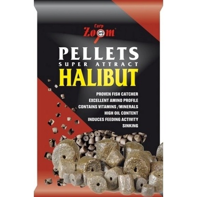 Carp Zoom Halibut Pellets 800g 15mm