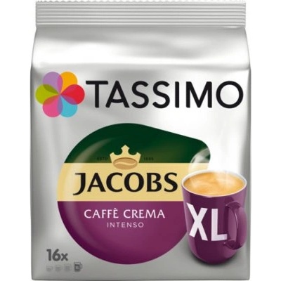Douwe Egberts Tassimo Jacobs Caffé Crema Intenso XL 16бр
