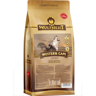 Wolfsblut Western Cape Adult pštros a banán 2 kg