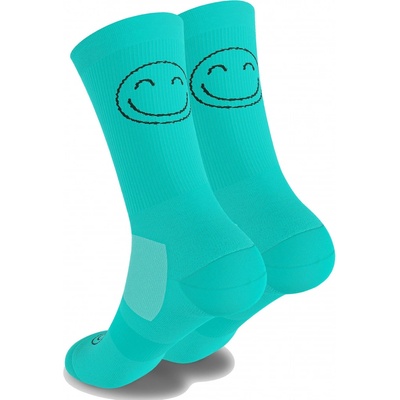 HappyTraining ponožky Happy Basics Turquoise