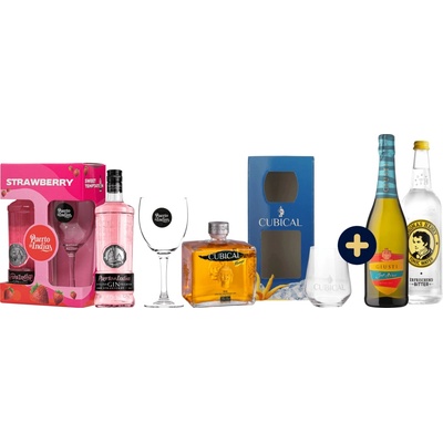 Sweet Gin Spring (set 1 x 0.7 l, 1 x 0.7 l, 1 x 0.75 l, 1 x 0.75 l)
