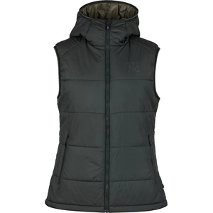 Stoic Дамски синтетичен елек Stoic Women's MountainWool200 StorboSt. Hooded Vest Winter vest - Black (132-1524-0112)