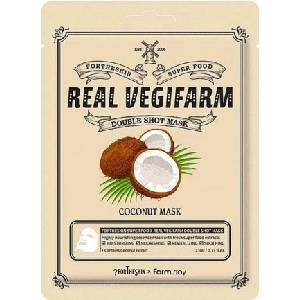Fortheskin Real Vegifarm Маска за лице с кокос, 23 ml