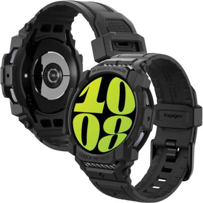 Spigen Rugged Armor Pro, matte black - Samsung Galaxy Watch7 44mm ACS08338 – Sleviste.cz