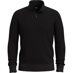 Smartwool Мъжки вълнен пуловер Smartwool Sparwood 1/4 Zip Sweater Fleece jumper - Charcoal Heather (005-6141-0112)