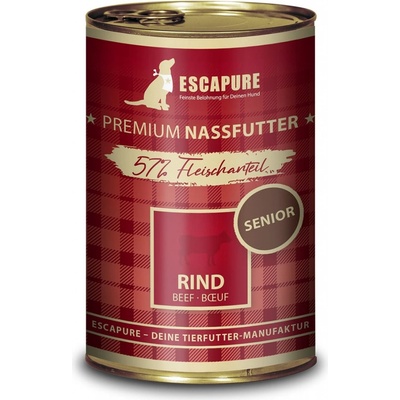 Escapure Senior menu hovězí 24 x 400 g