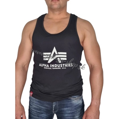 Alpha Industries pánske tielko Basic Tank BB Black čierna