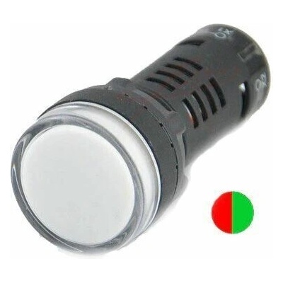 Signálka AD16-22SS/RG/24V červená + zelená LED (K458N)