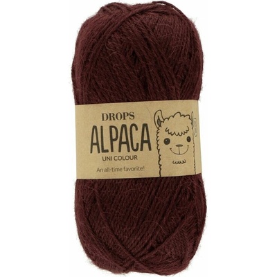 Drops Alpaca UNI 9046 vínová