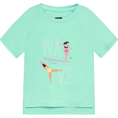 Color Kids Детска спортна тениска Color Kids Girl's T-Shirt with Print S/S Sport shirt - Cabbage - размер 176 (EU) (704-5846-0122)
