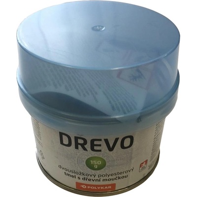BKP Dřevo PES 150 g bílá