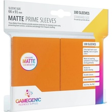 Gamegenic Matte Prime Sleeves Orange obaly 100 ks