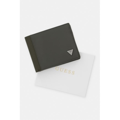 GUESS портфейл мъжки от кожа BERNA (SMBEHN.LEA20)