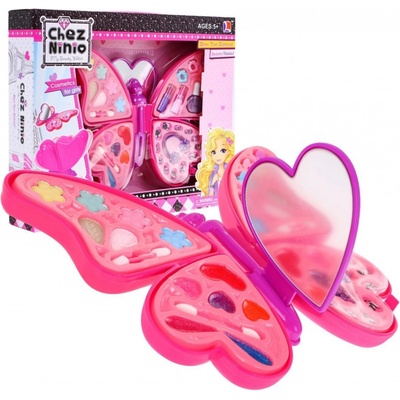 JOKO Detský MAKE UP Set s gumičkami Motýľ ružový