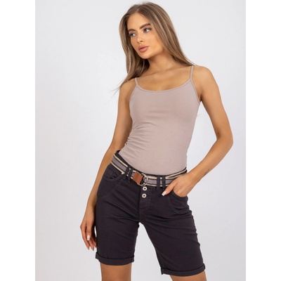 Šortky D63990Z62190Z tmavě šedé