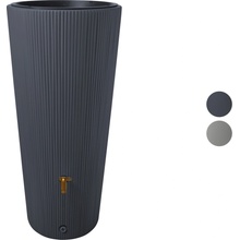 4rain Plastová nádrž na vodu VASO 2 v 1, 220 l (Graphite Grey)