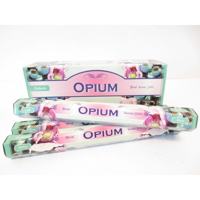 Tulasi indické vonné tyčinky Opium 20 ks – Zboží Dáma