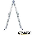 CIMEX МУЛТИФУНКЦИОНАЛНА АЛУМИНИЕВА СТЪЛБА - 3, 70 м. (4х3) (mfl3.7)