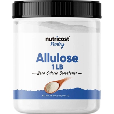 Nutricost Allulose Sweetener Powder Alulózové sladidlo v prášku 454 g