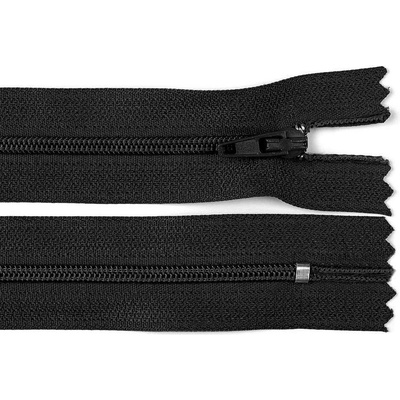 Stoklasa Spirálový zip No 3 délka 40 cm autolock Balení: 1 ks, Varianta: 322 černá 322 černá