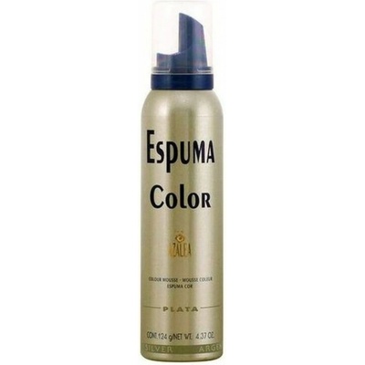 Alea Espuma Color barevná tužící pěna na vlasy STŘÍBRNÁ 150 ml