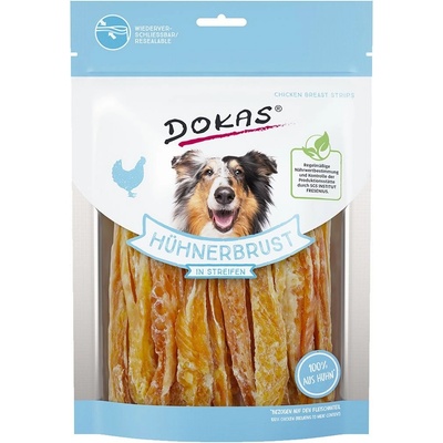 Dokas s proužky kuřecích prsou 250 g