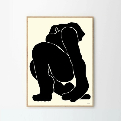 Moikka Plagát Slowly by Madelen Möllard 50x70