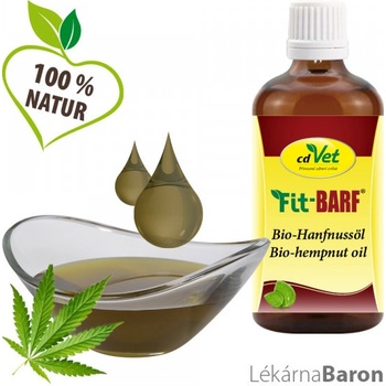 cdVet Konopný olej pre psy a mačky 250 ml