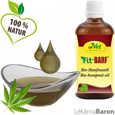 cdVet Konopný olej pre psy a mačky 250 ml
