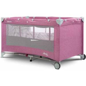 Caretero Сгъваема Кошара За Пътуване Basic Plus Lavenda 2 Нива Caretero (TERO-3938)