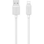 USAMS Кабел USAMS KY Series Lightning 2m, 2.4A, бял (Usa001659)
