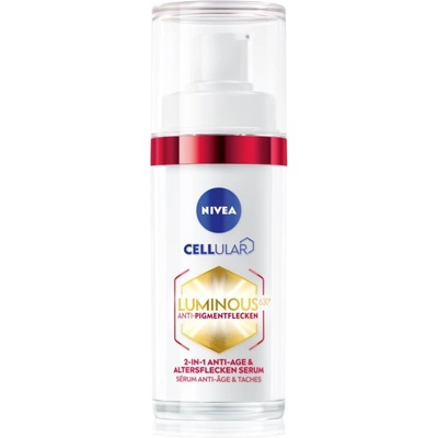 Nivea Cellular Luminous 630 подмладяващ серум против пигментни петна 30ml