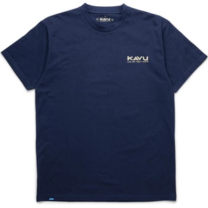 KAVU Мъжка тениска KAVU Paddle Out T-shirt - Nautical Navy - размер M (216-8137-0212)