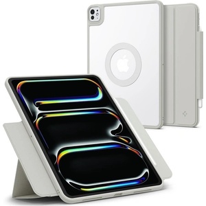 Spigen IPAD Pro 11 (2025) Калъф SPIGEN AIR SKIN PRO ONETAP стоящ, ECO skin ефект, активен FLIP, магнитен, сив ACS08490 (ACS08490)
