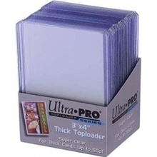 Ultra Pro Toploader 3x4 Thick Clear Regular Obaly 25 ks