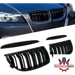  Решетки Бъбреци к-т №590 BMW-3 E90 2005-2008 ('257590)
