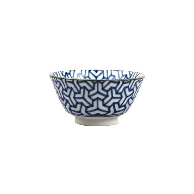 Made In Japan Miska Herringbone Indigo Ikat 13 cm 300 ml