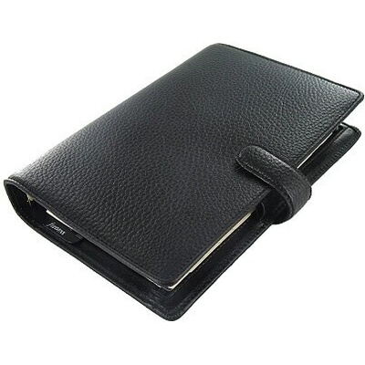 Filofax Finsbury A6 týdenní 2026 černý