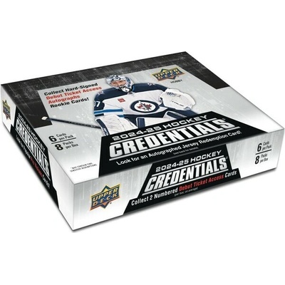 Upper Deck 2024-25 Credentials Hockey Hobby Box