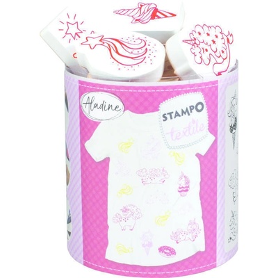 Aladine Razítka Stampo Textile Jednorožci